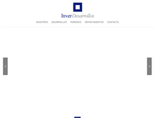 Tablet Screenshot of inverdesarrollos.com